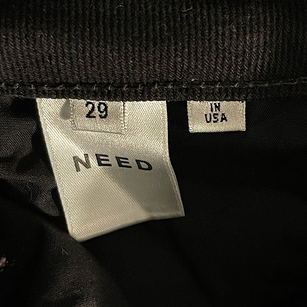 NEED Supply Cousin Fit Jeans in Borrowed Black size 29 - Picture 10 of 10